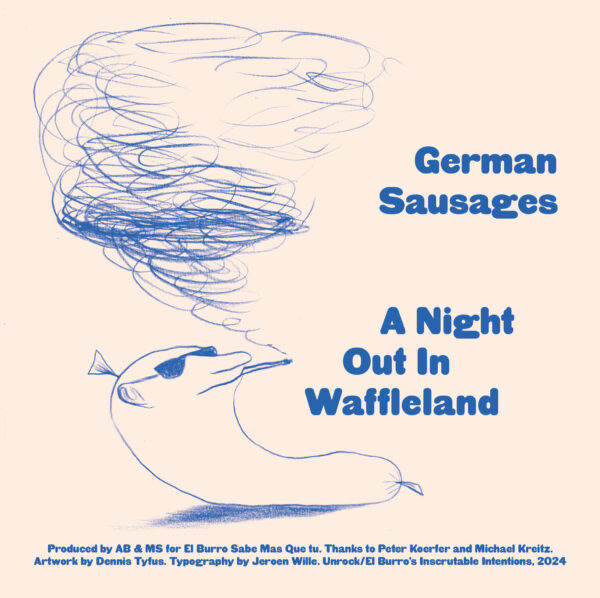 Alvarius B in Frankfurters With Love 7" lathe cut (edition of 40 copies) - Image 2
