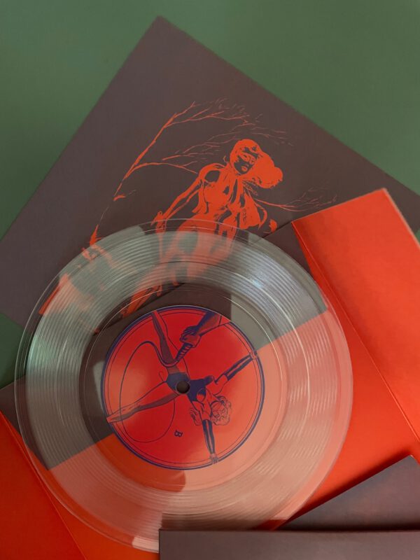 Sir Richard Bishop - Theme For An Imaginary SM Session 7" (lathe cut, clear, edition of 50) registered - Image 5